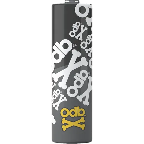 Black Logo ODB Odb Wraps 18650