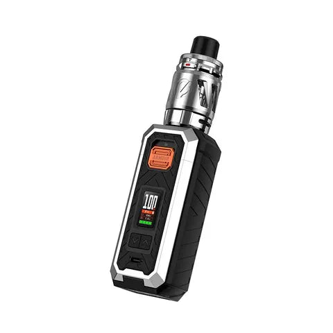 VAPORESSO ARMOUR S MOD Kit Silver On White Background