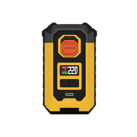 Vaporesso Armour Max Mod Yellow On White Background