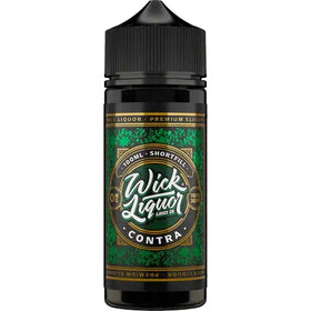 Wick Liquor 100ml Shortfill Juice Range Contra