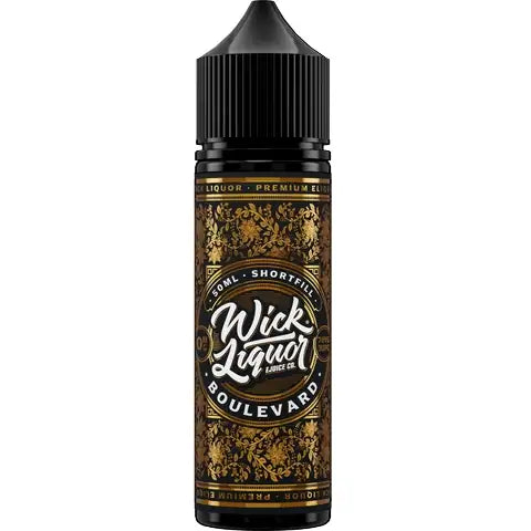 Wick Liquor 50ml Shortfill Juice Range