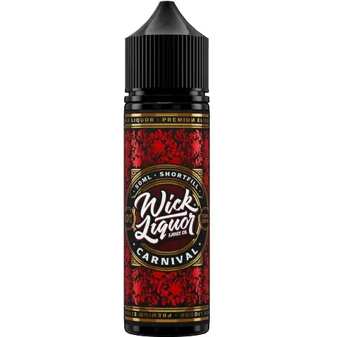 Wick Liquor 50ml Shortfill Juice Range