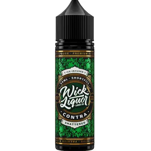 Wick Liquor 50ml Shortfill Juice Range