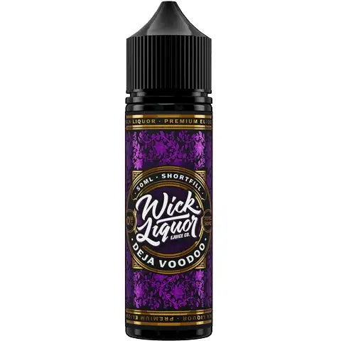 Wick Liquor 50ml Shortfill Juice Range