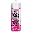Double Drip E-Liquid 100ml Shortfill Strawberry Raspberry Cherry Ice