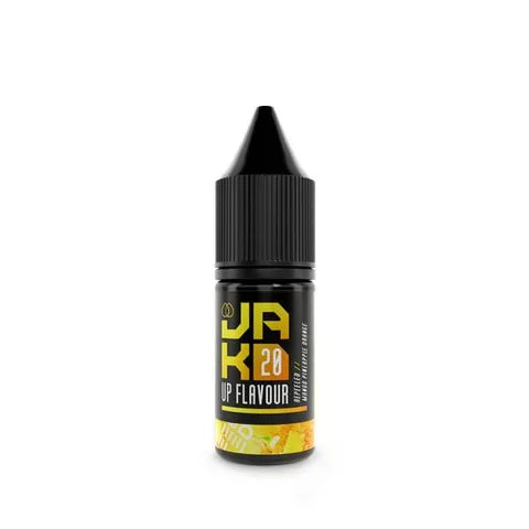 jakd repeeled mango pineapple orange 10ml nicotine salts on white background